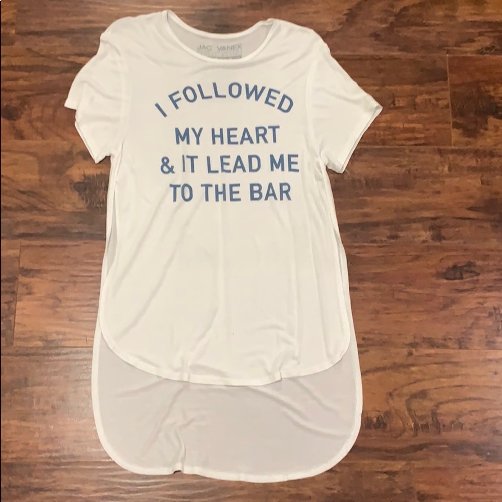 Jac Vanek Graphic T Tunic